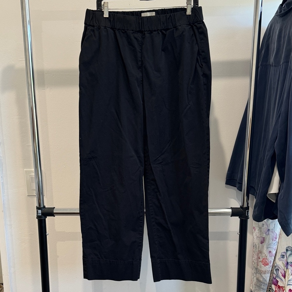 Everlane Black Casual Elastic-Waist Pants